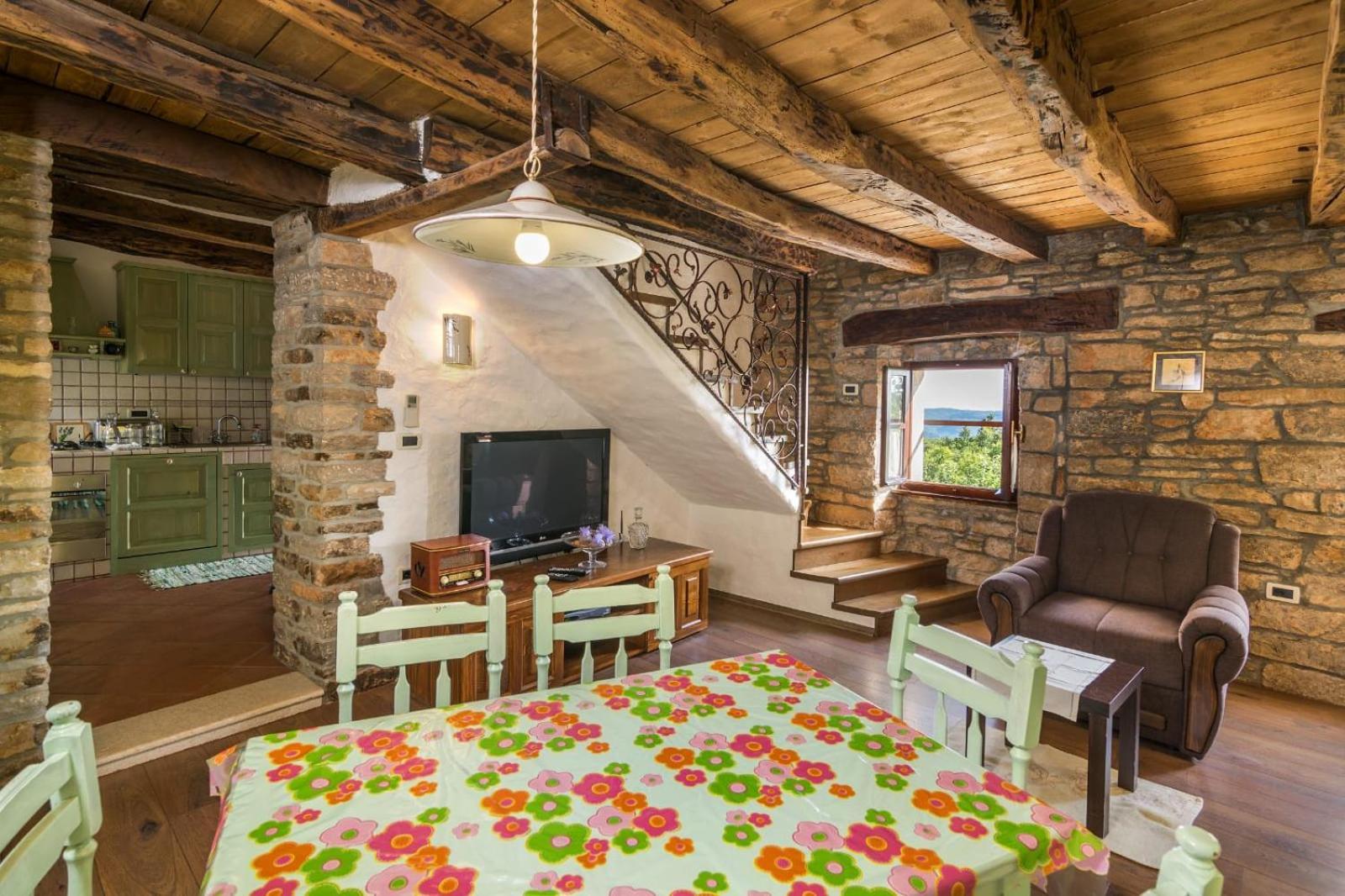 Rustic Villa Marija With Panoramic View In Zrenj Экстерьер фото