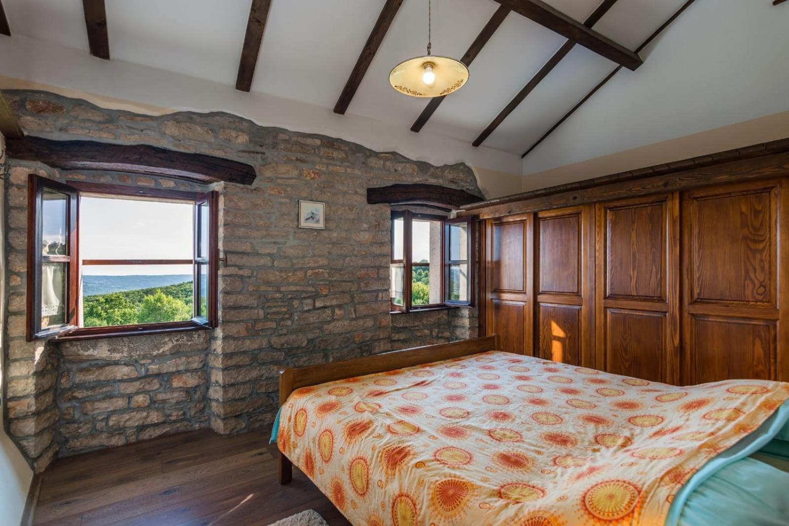 Rustic Villa Marija With Panoramic View In Zrenj Экстерьер фото