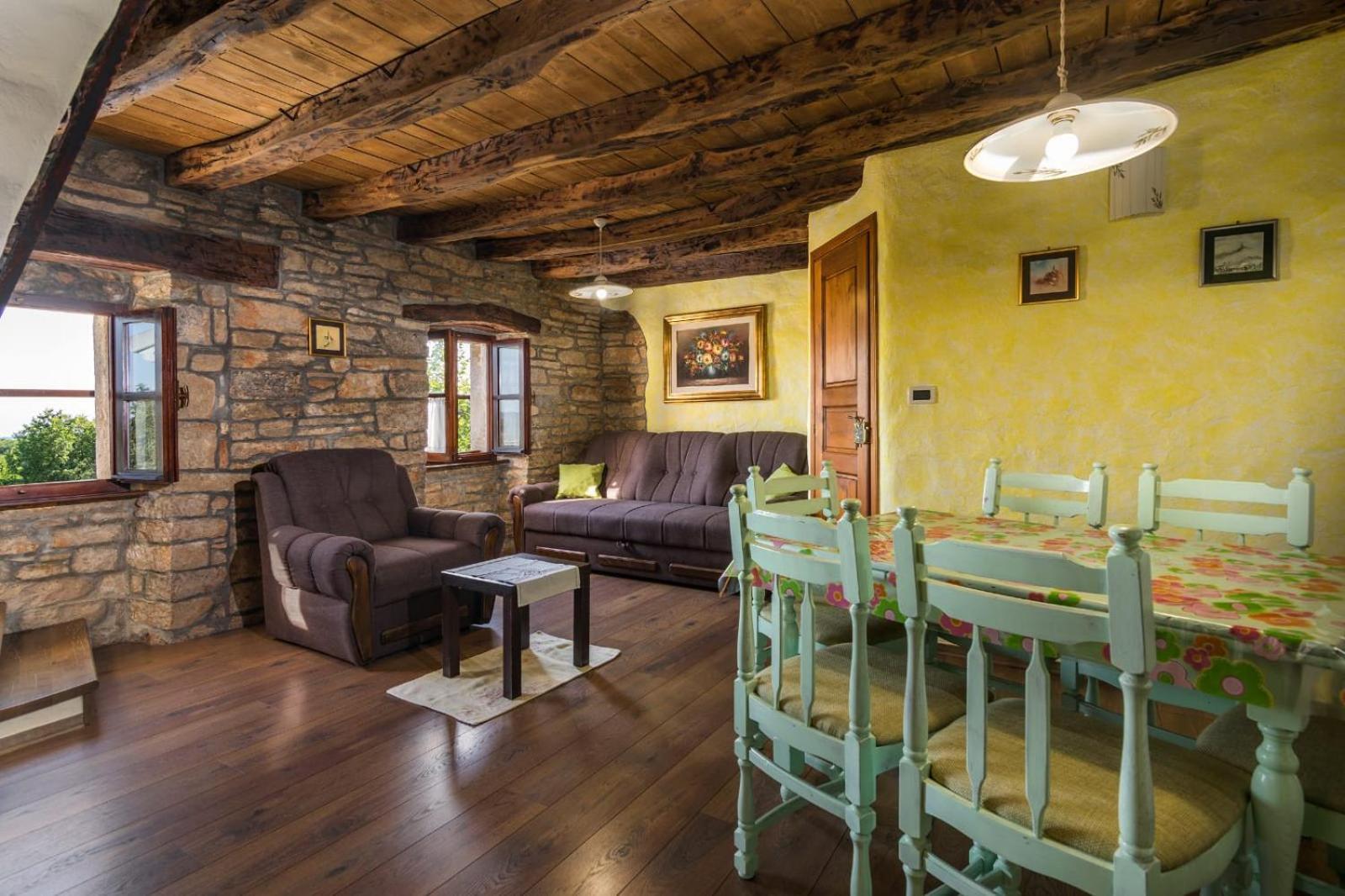 Rustic Villa Marija With Panoramic View In Zrenj Экстерьер фото