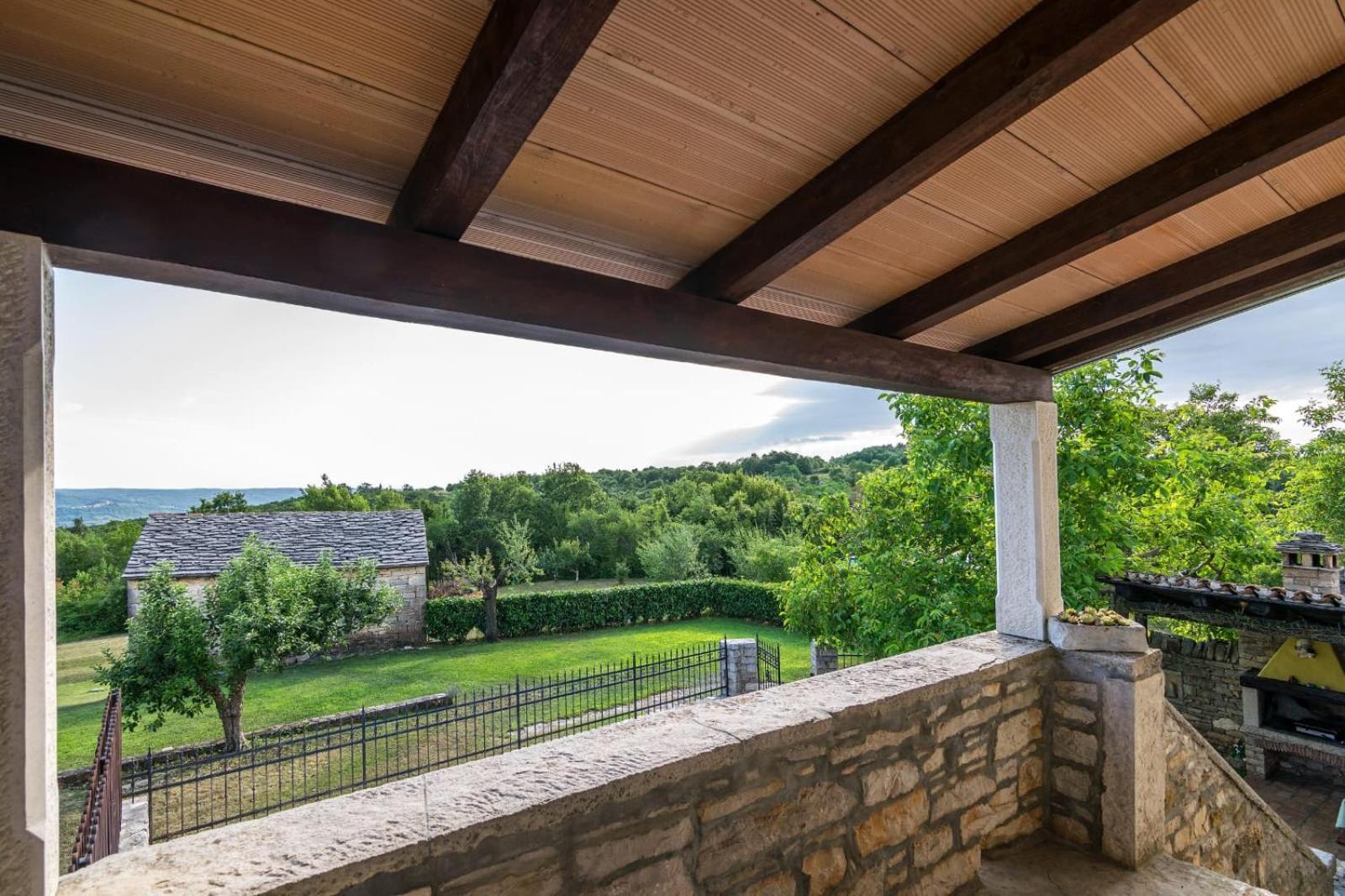 Rustic Villa Marija With Panoramic View In Zrenj Экстерьер фото