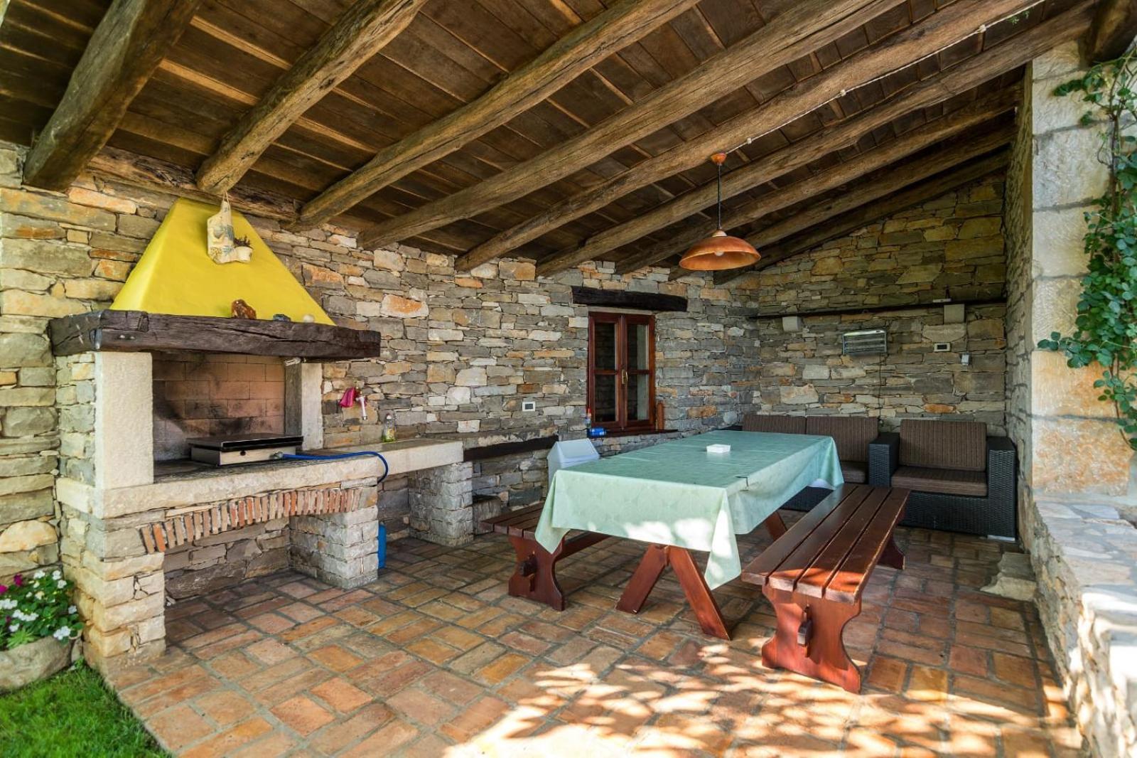 Rustic Villa Marija With Panoramic View In Zrenj Экстерьер фото