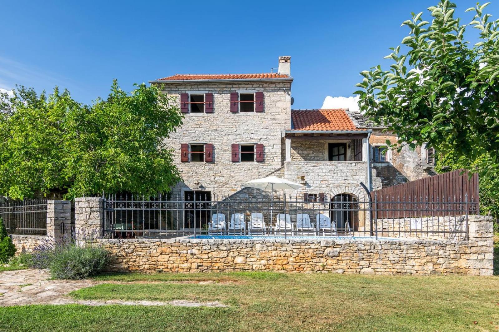 Rustic Villa Marija With Panoramic View In Zrenj Экстерьер фото